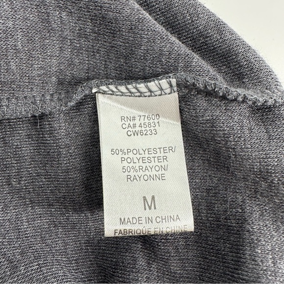 Chaser California Zip-Up Hoodie in Gray - Size M - Picture 6 of 7